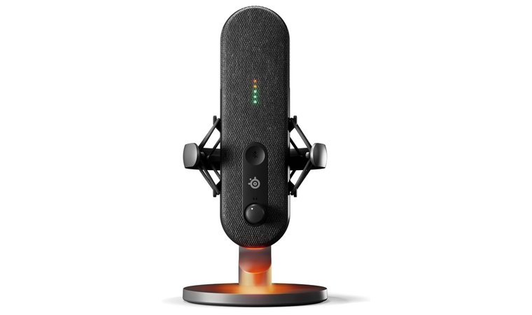 SteelSeries Alias USB Mic Best Gaming Microphone with Premium Features
