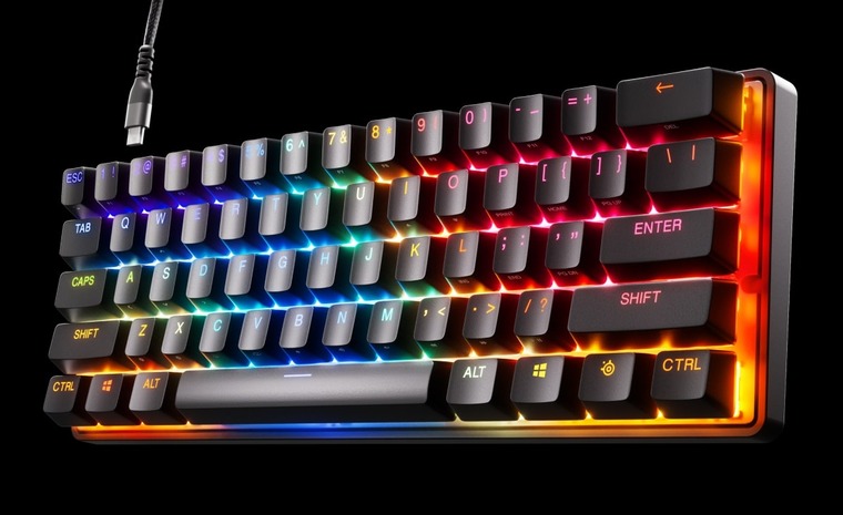 SteelSeries Apex Pro Mini - Best Overall 60% Keyboard