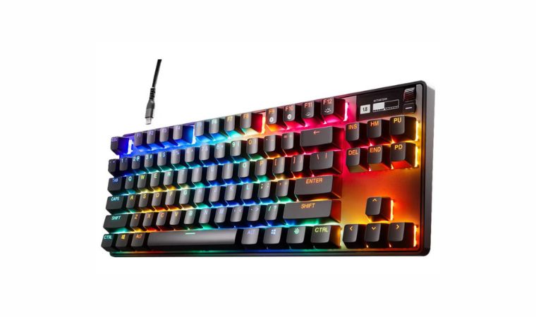 SteelSeries Apex Pro TKL HyperMagnetic - Best High-End Gaming Keyboard