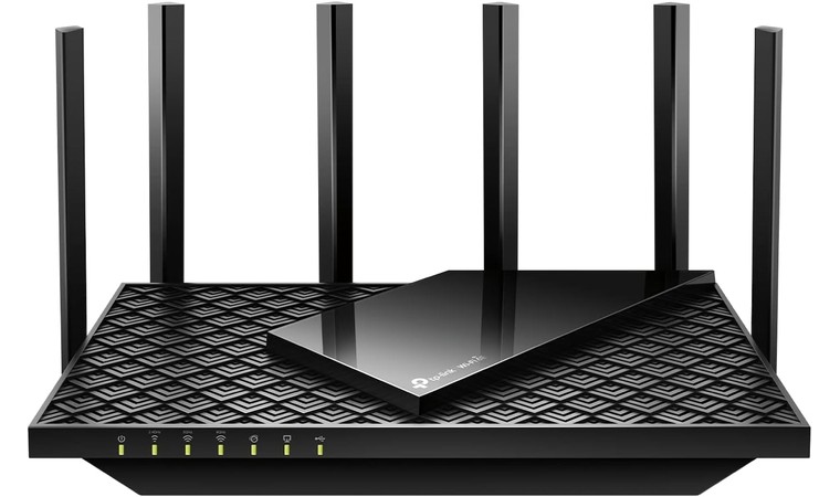 TP-Link AXE75 excels with Wi-Fi 6E standard speeds.