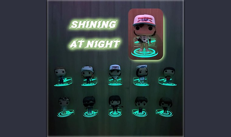 10-Pack Floating Shelves for Funko Pop