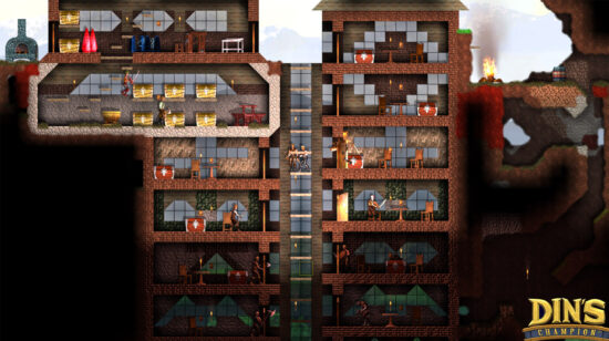 Explore, Craft, And Push Back The Evil Goddess in Din’s Champion