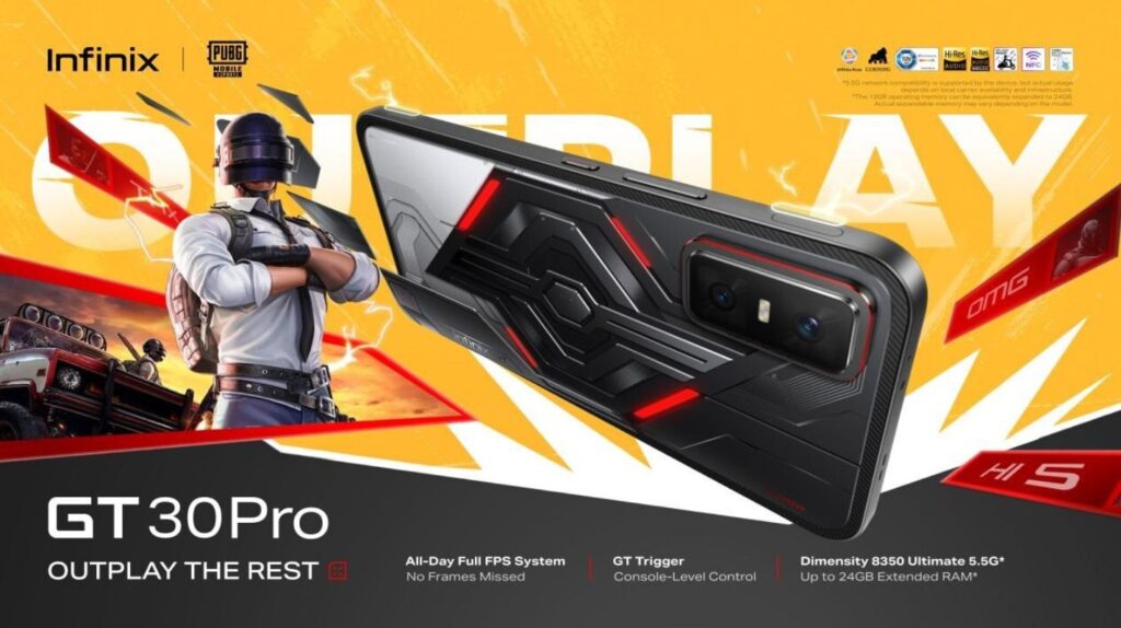 Infinix GT 30 Pro Powers The World’s Top Mobile Esports in 2025