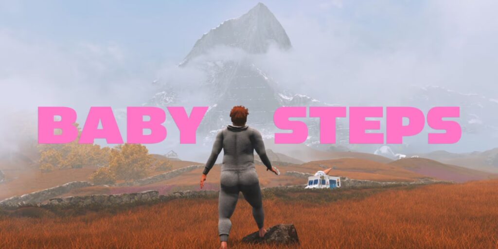 Take Baby Steps Home in a Literal Walking Simulator