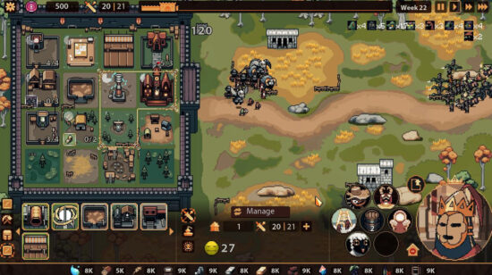 Roguelite Kingdom Builder ‘The King is Watching’ Invokes a Royal Decree on PC July 21