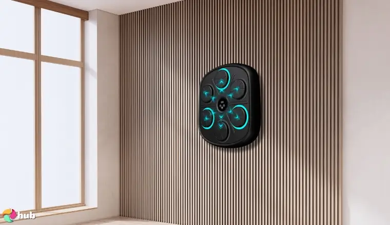 OurStarry Music Boxing Machine on the wall in the room