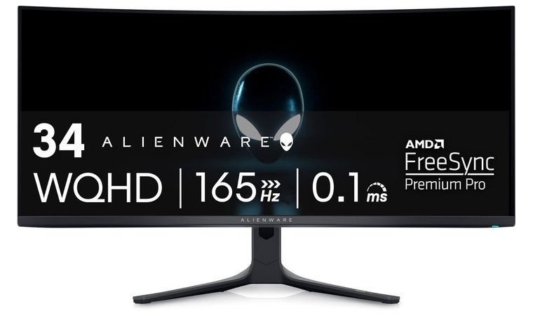 Alienware AW3423DWF - Best Curved Monitor with Fortnite