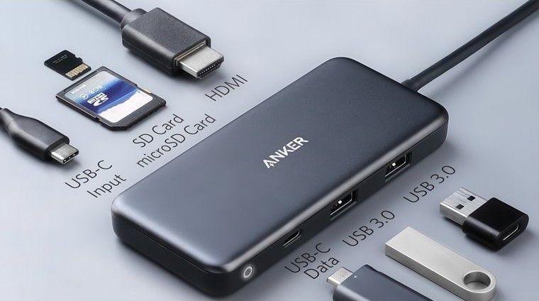 Anker USB-C Hub (7-in-1) - Best USB-C Connectivity
