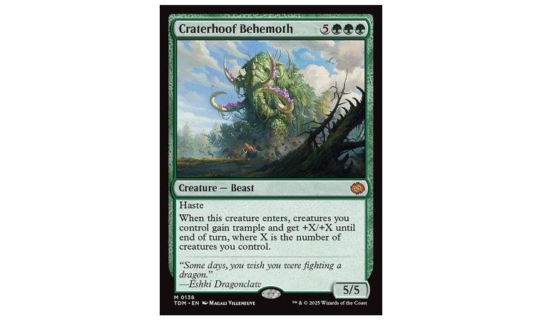 Craterhoof Behemoth