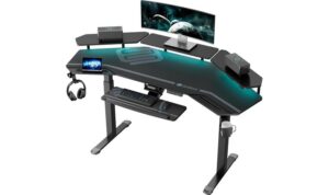 Best Gaming Accessories To Elevate Your Gaming In 2026 Eureka Ergonomic Gaming Desk 300x178 