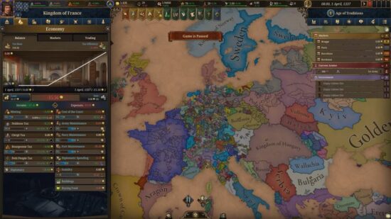 11 Best 4X Games In 2026 Top Strategy Titles Ranked Europa Universalis 5 Paused Game 550x309 