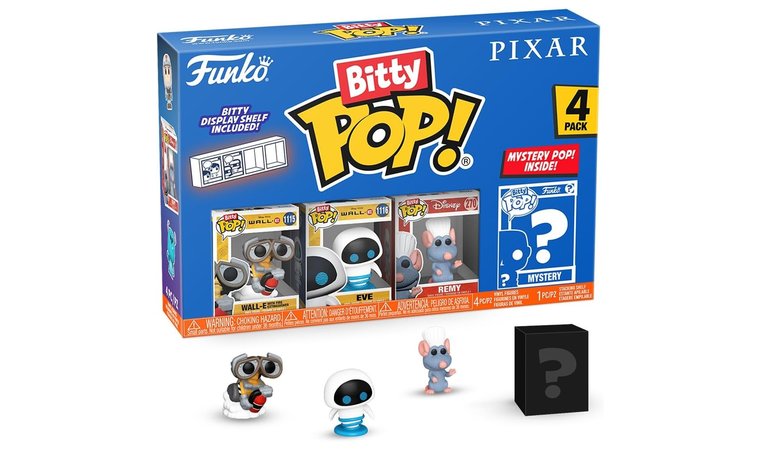 Pixar Mini Collectible Toys 4-Pack