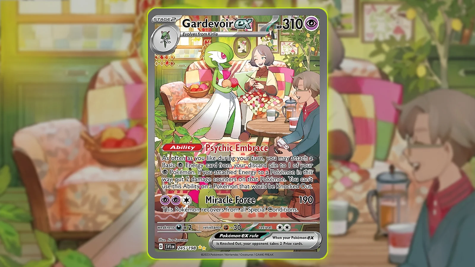 Scarlet and Violet Base Set card- Gardevoir EX
