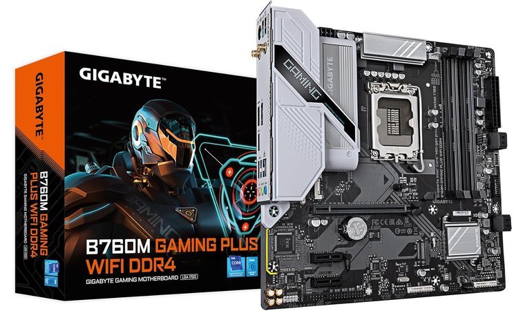 GIGABYTE B760M Gaming Plus WiFi DDR4 - Best Budget Gaming Motherboard