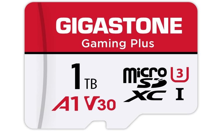 GIGASTONE Gaming Plus Series - Best 1 TB microSD Card for Steam Deck
