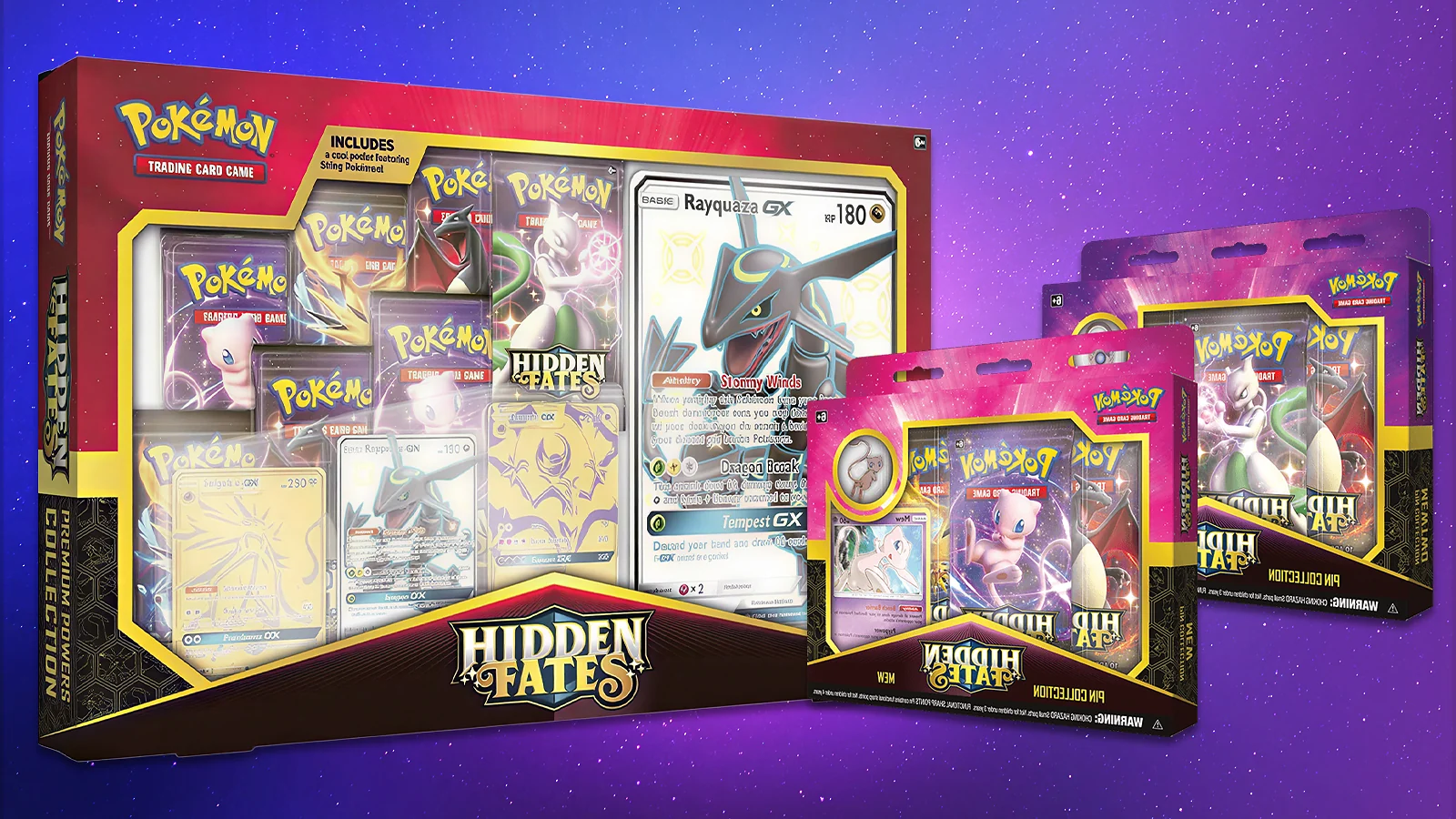 Pokémon TCG: Hidden Fates set - Premium Powers Collection box