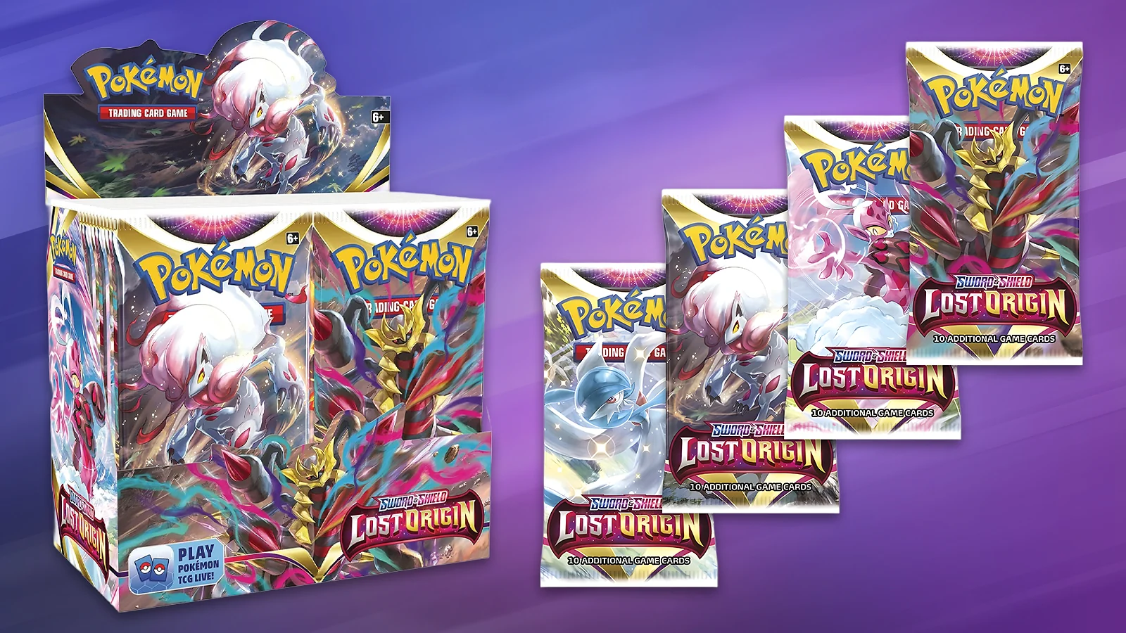 Pokémon TCG: Lost Origin set - Booster box and booster packs
