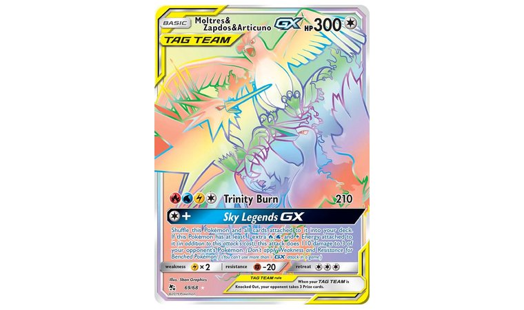 Moltres & Zapdos & Articuno Tag Team GX