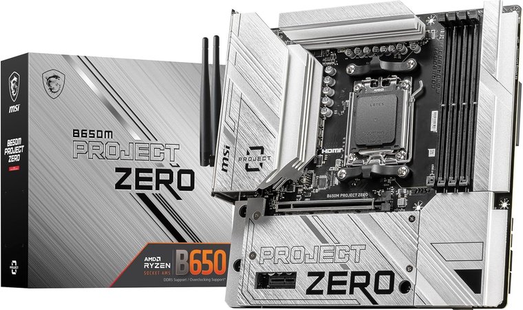 MSI B650M Project Zero - Best Budget Motherboard for Ryzen 7 7800x3d