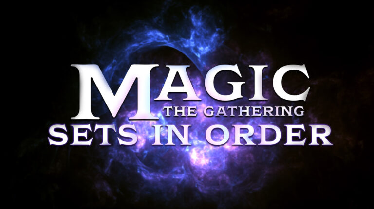 MTG Sets in Order
