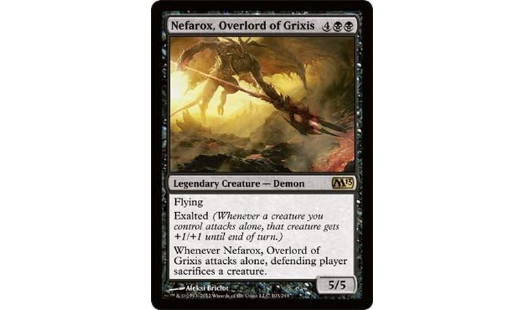 Nefarox, Overlord of Grixis