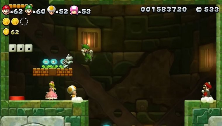 New Super Mario Bros. U Deluxe - Best 2D Side-Scrolling Mario Game for Switch