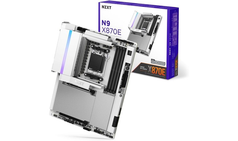 NZXT N9 X870E - Best Premium Motherboard for Ryzen 7 7800x3d