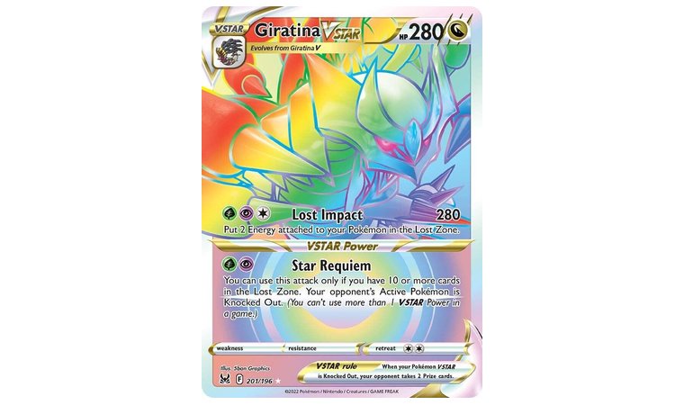 Giratina VSTAR - Rainbow Rare