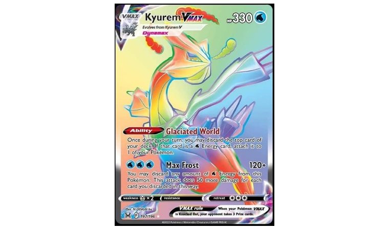 Kyurem VMAX - Rainbow Rare