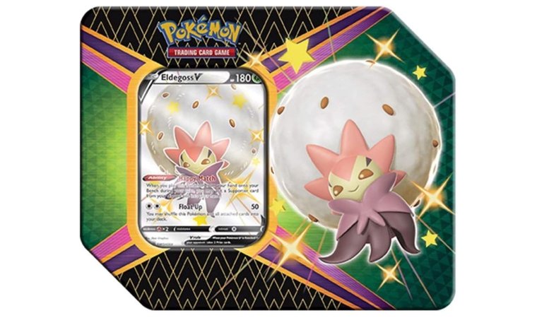 Eldegoss V Tin Promo