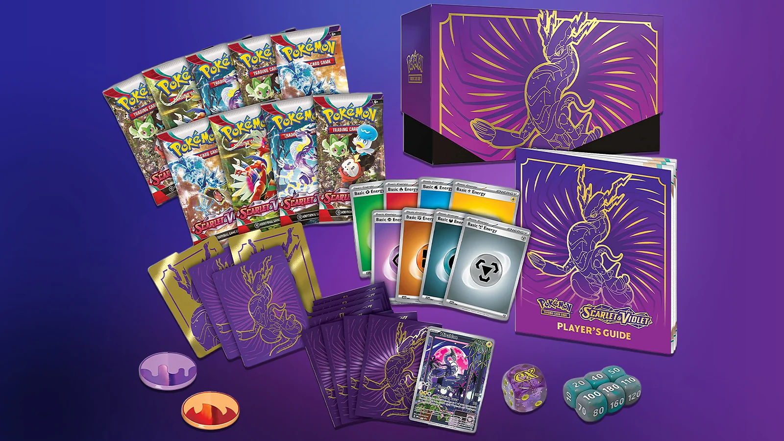 Pokémon TCG: Scarlet & Violet set - Miraidon Elite Trainer Box