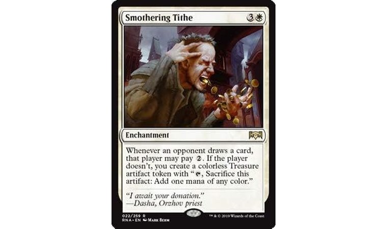 Smothering Tithe card