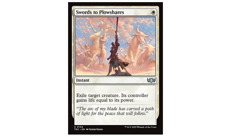 Swords to Plowshares