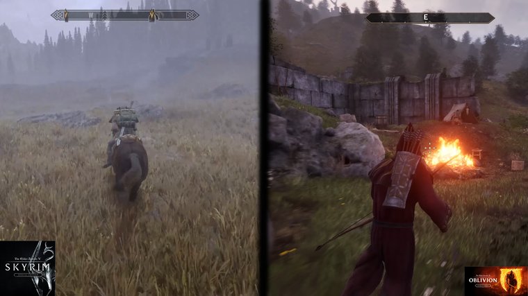 The Elder Scrolls V: Skyrim & The Elder Scrolls IV: Oblivion Remastered