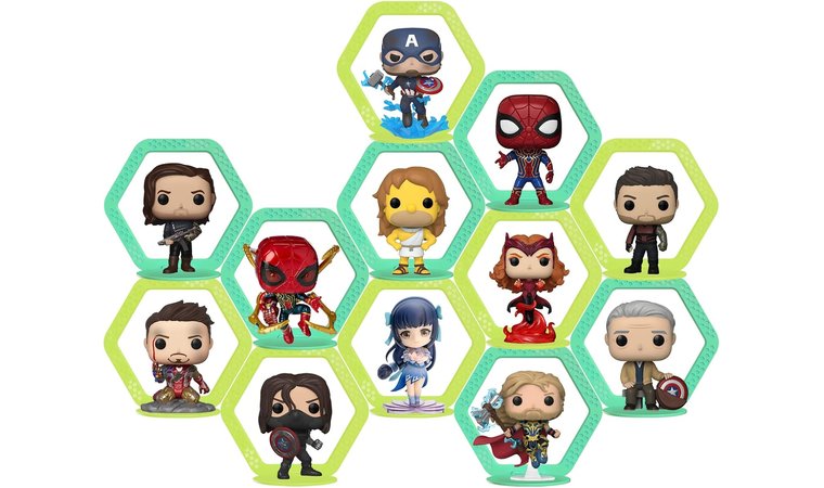Wall-Mounted Glow at Night Shelf for Funko Pop