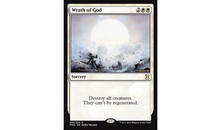 Wrath of God card