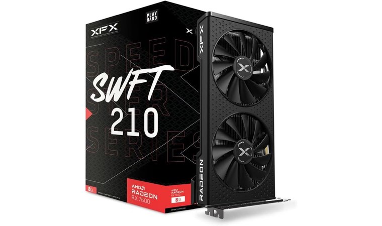 XFX Speedster SWFT210 Radeon RX 7600 - Best 1080p GPU