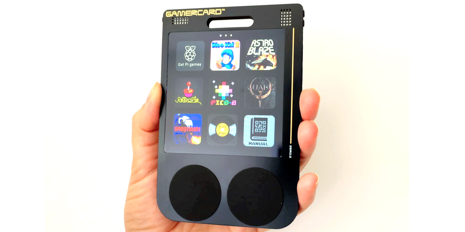 Ultrathin GamerCard Handheld Created by Clive Sinclair’s Nephew