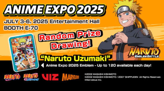 NARUTO Emblem Battle Summer 2025 Convention Season Kicks Off at Anime Expo