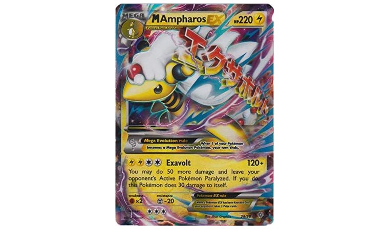 M Ampharos EX - Ancient Origins