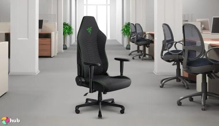 Razer Iskur V2 X Ergonomic Gaming Chair in the office with professional arrangement for a review