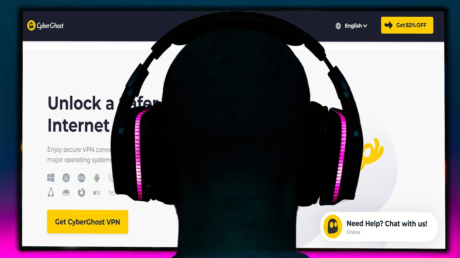 CyberGhost VPN - Gaming-Optimized VPN with Dedicated Servers