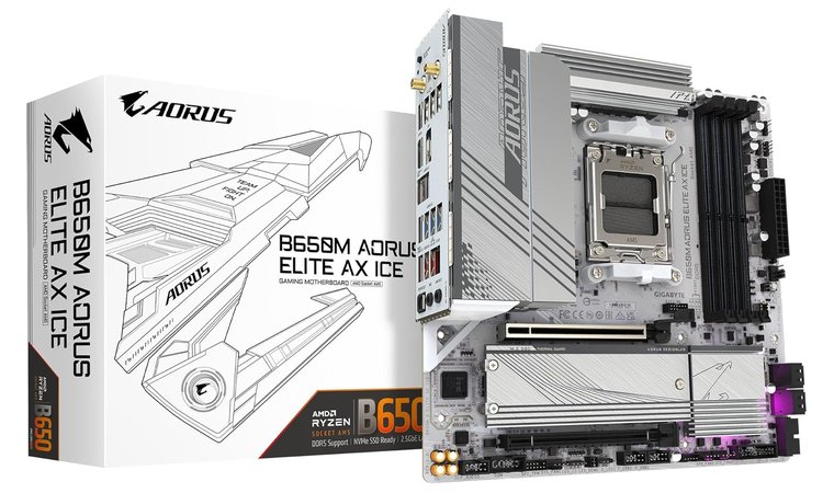 GIGABYTE B650M AORUS Elite - Best AMD Motherboard for Compact High-Performance Builds