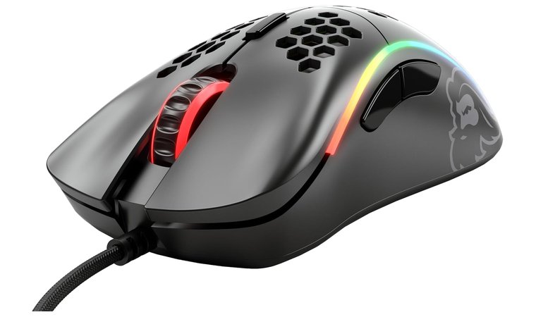 Glorious Model D - Best Gaming Mouse for Big Hands - Ergonomic 68g Honeycomb Beast for Palm Grip