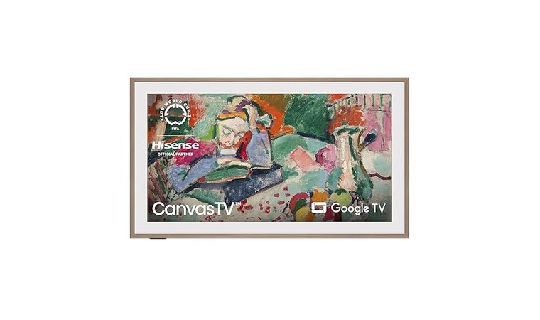 Hisense Class QLED 4K S7N CanvasTV Series Google Smart TV - Best Hisense TV for Design