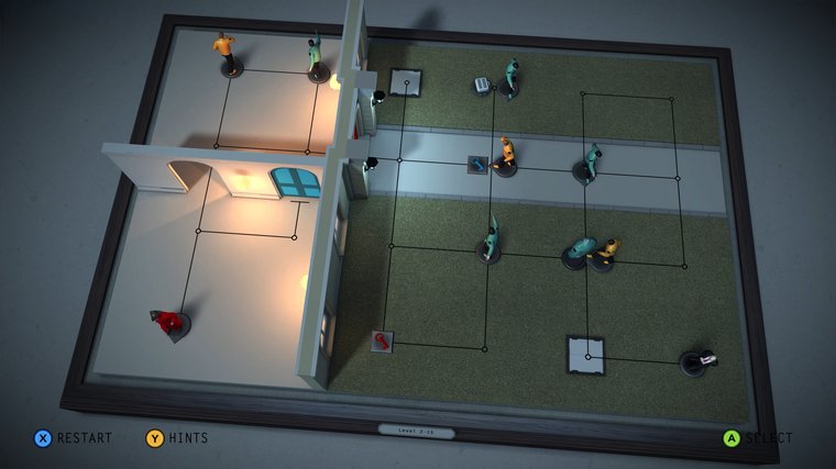 Hitman GO - Tactical Assassination, Board Game Style