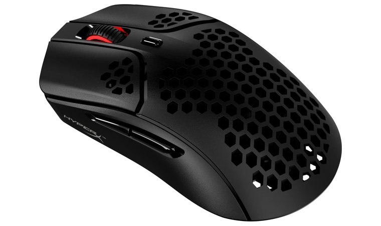 HyperX Pulsefire Haste - Best Gaming Mouse for Big Hands - Honeycomb Speed & 100-Hour Battery for Marathon Gaming