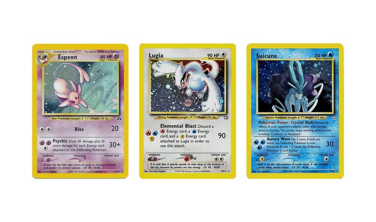 Neo Era - Espeon, Lugia and Suicune