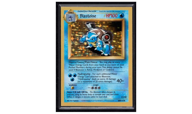 Blastoise WOTC Presentation Galaxy Holo (1998)