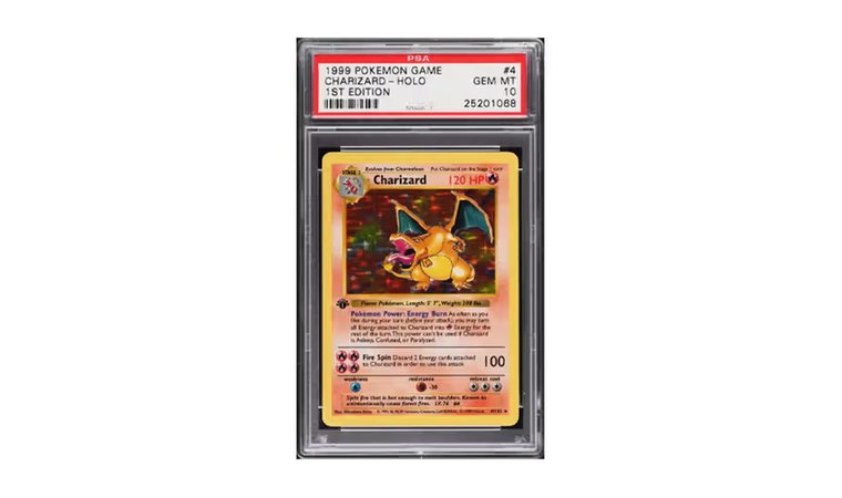 First Edition Shadowless Charizard (1999)